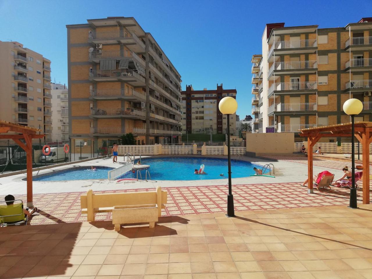 Apartamentos Infante Primera Linea - Solo Familias Serviplaya Playa de Gandia Exterior foto